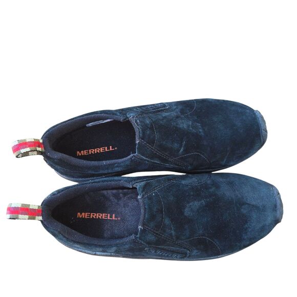 Merrell Jungle Moc Women's Size 9.5 Slip On Shoe Midnight Black Walking J60826 - Picture 2 of 15
